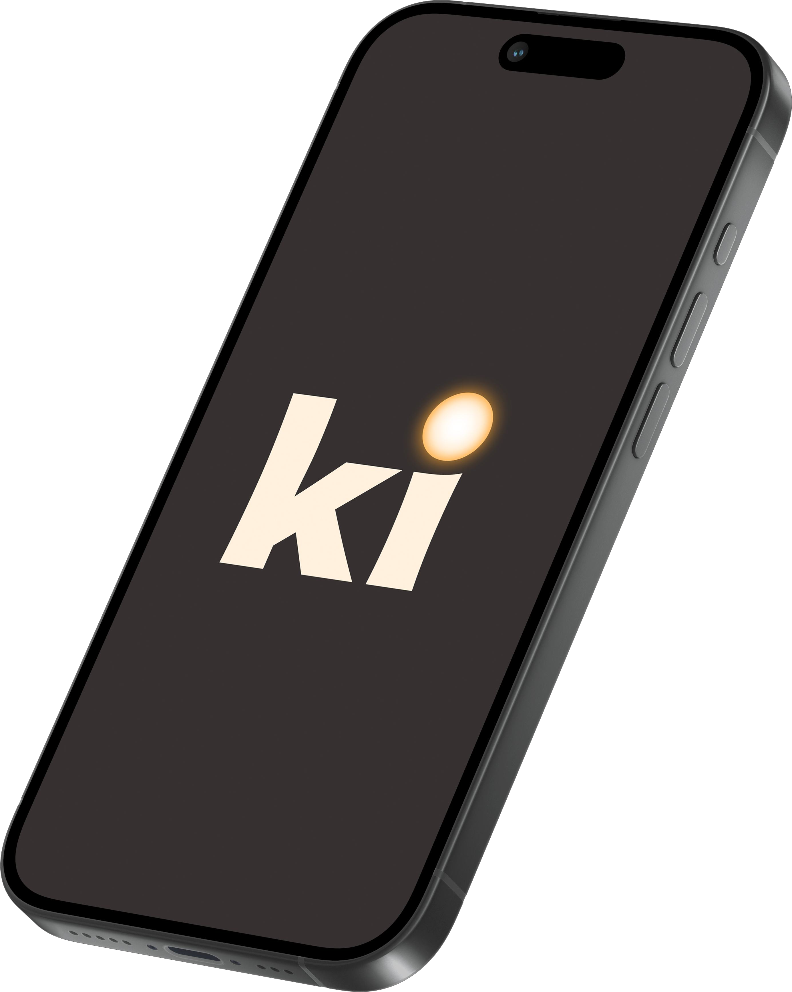 Ki in Telegram on a smartphone